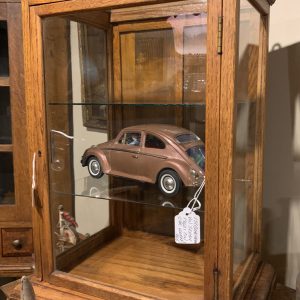 Display Case -Volkswagen Sedan Tin Toy 1960's .