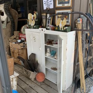 Vintage/Antique as-is on the shop porch 1850's -1930's.
