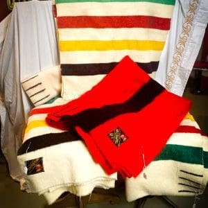 Vintage Hudson Bay Blankets