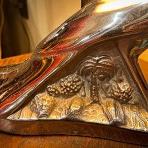 Art Deco Crane Lamp - Image 2