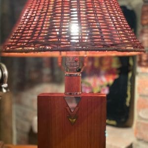 MCM Wooden Lamp 295.00 CDN