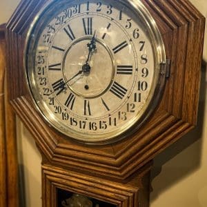 1890 WM Gilbert Schoolhouse Clock 495.00 CND