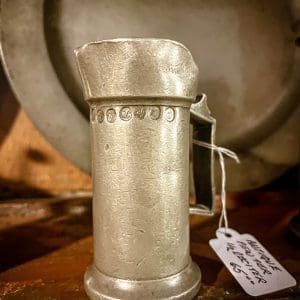 Antique Pewter 1/2 deciliter $65