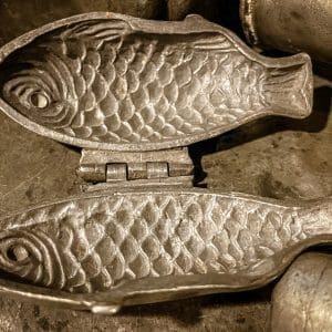 Art Deco Ice Cream Mold Fish $120