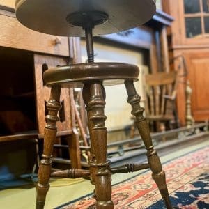 Antique Oak Adjustable Stool 345.00 CND