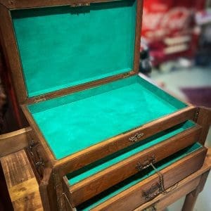 Oak Jewelry Box ca1900 385.00 CND