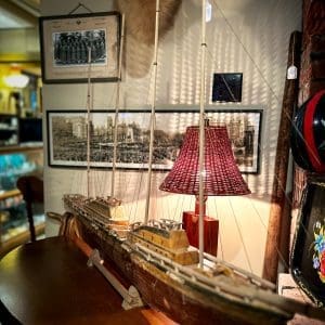 Antique Ship Model 1920 - Image 2