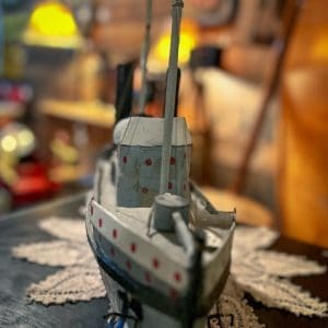 Antique Fishing Trawler Model - Image 6