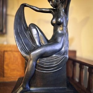 Abel Phillippe Design c.1925 cast bronze. 2600.00 CND