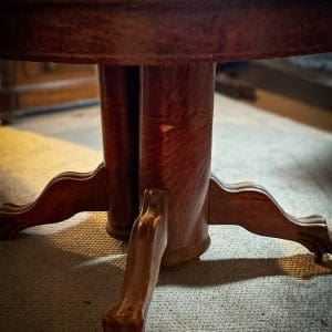 Antique Tiger Oak Table