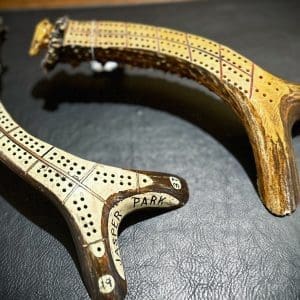 Antique Antler Crib Boards