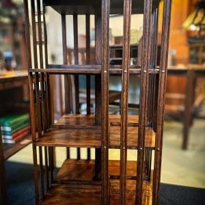 Antique Oak Revolving Bookcase 2650.00CND