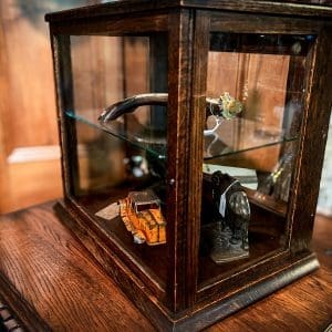 Antique Veterinarian Glass Cabinet - Image 3