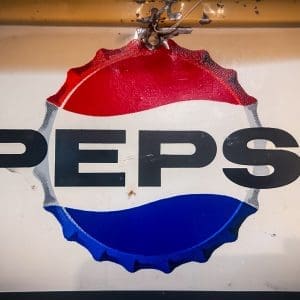 1960s Pepsi Chalkboard Sign - Image 2