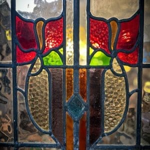 Large Stained Glass Panel - Image 2